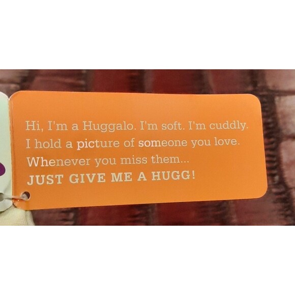 Huggalo Doodle Dude With Picture Holder Plush Doll Brand New With Tags - Picture 9 of 10